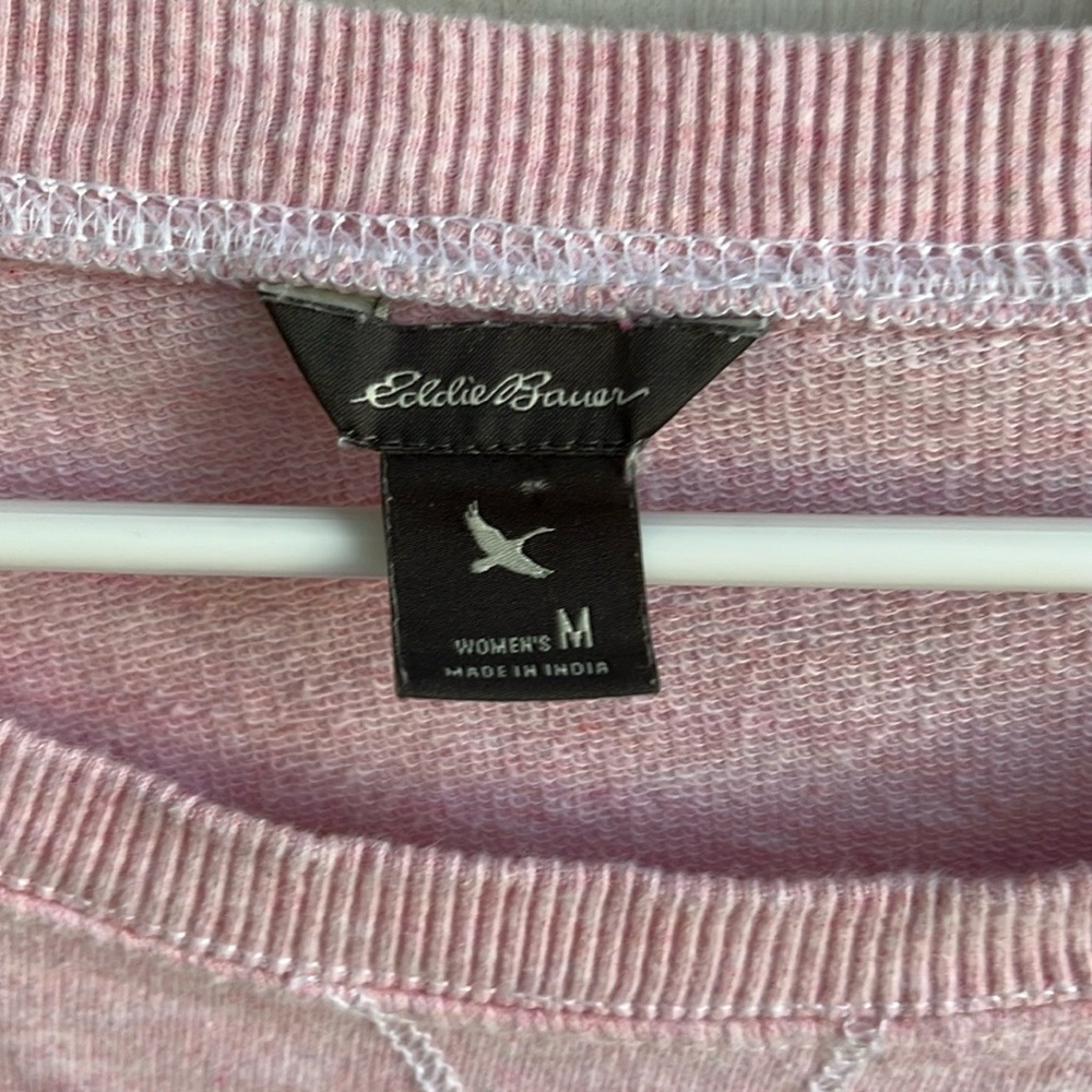 Eddie Bauer Pink and White Striped Top - Picture 2 of 3
